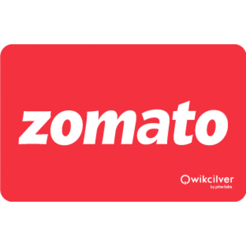 Zomato E-Gift (Instant Voucher) Zomato E-Gift (Instant Voucher)