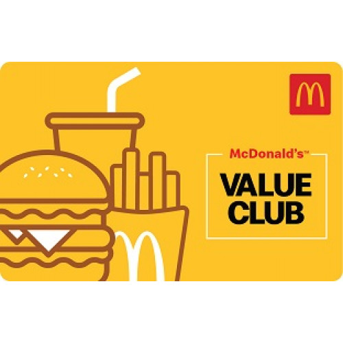 McDonalds E-Gift Card McDonalds E-Gift Card