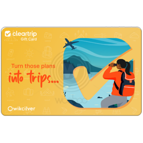 Cleartrip E-Gift (Instant Voucher) Cleartrip E-Gift (Instant Voucher)