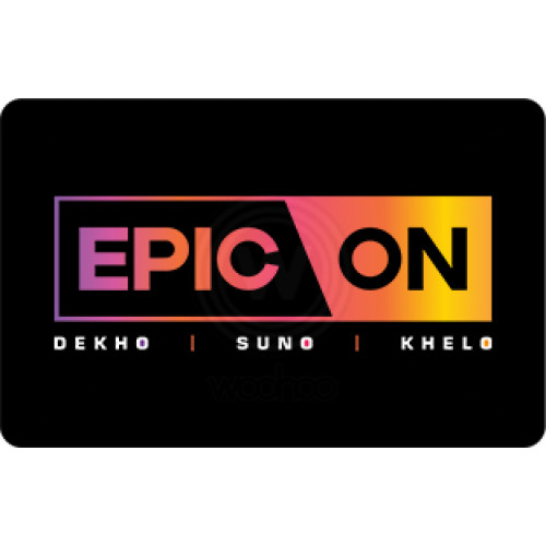 Epic On E-Gift(Instant Voucher)-1 Month Subscription Rs-59 Epic On E-Gift(Instant Voucher)-1 Month Subscription Rs-59