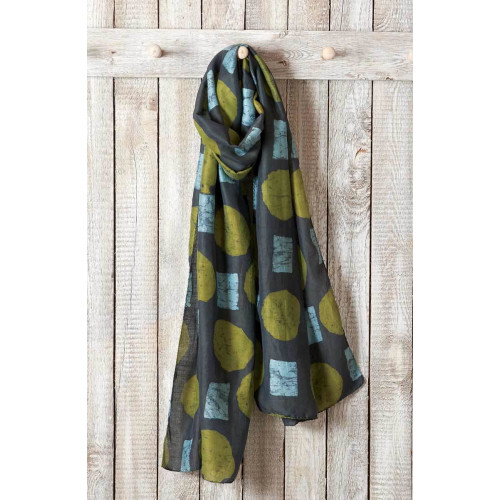 Scarf - Charcoal /Multi Scarf - Charcoal /Multi