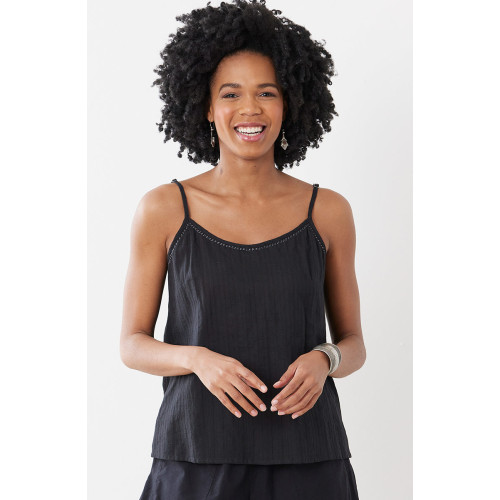 Adjustable Straps Cami - Black Adjustable Straps Cami - Black