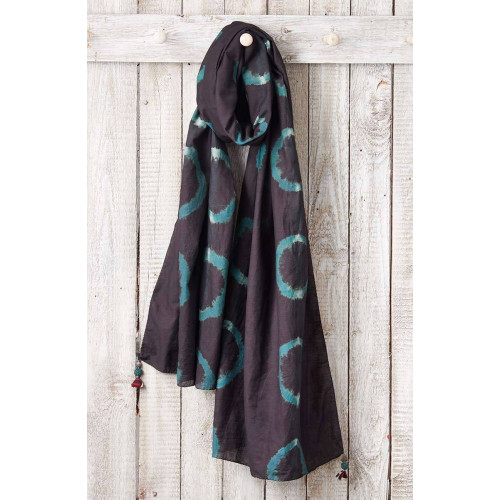 Scarf - Black/Green Scarf - Black/Green